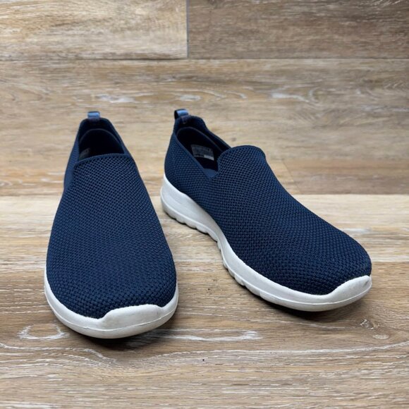 Skechers Go Walk Joy - Sensational Day Blue Slip On Shoe Women's Size 8.5 - Picture 6 of 8